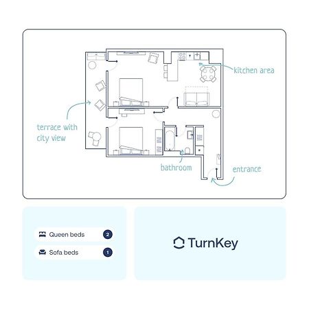 Turnkey I Central Apartment With Terrace Praga Exterior foto